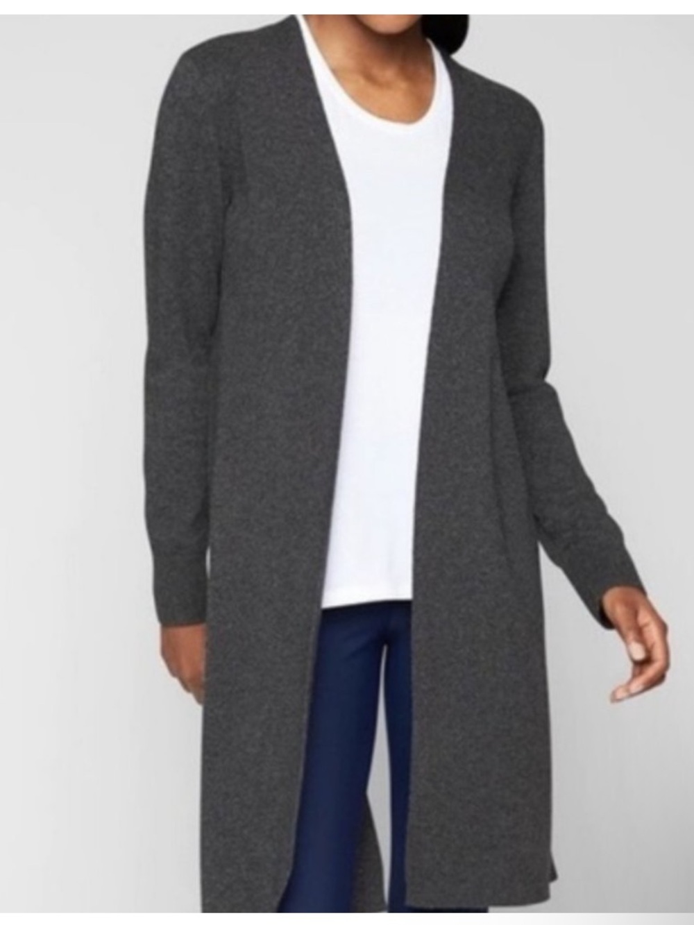 Athleta Camino Cashmere Wrap Sweater Duster Cardigan